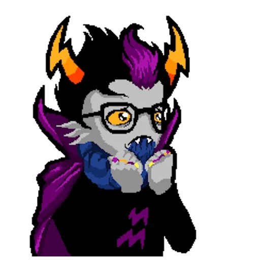 residencial, elidan ampola, elidan ambrose sprite, eridan hoemstack sprite, heredero enojado homstak