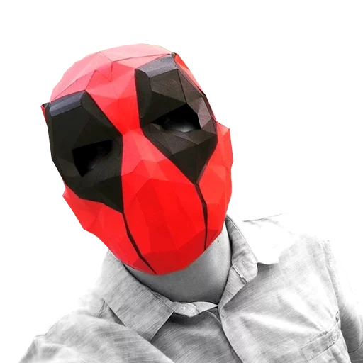 дэдпул 2, дэдпул лицо, маска дэдпул, маска deadpool, deadpool mask paper