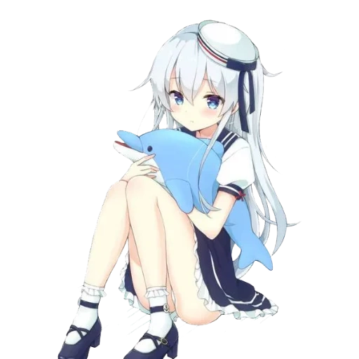 anime art, hibiki kancolle, hibiki kantai some, anime is crying