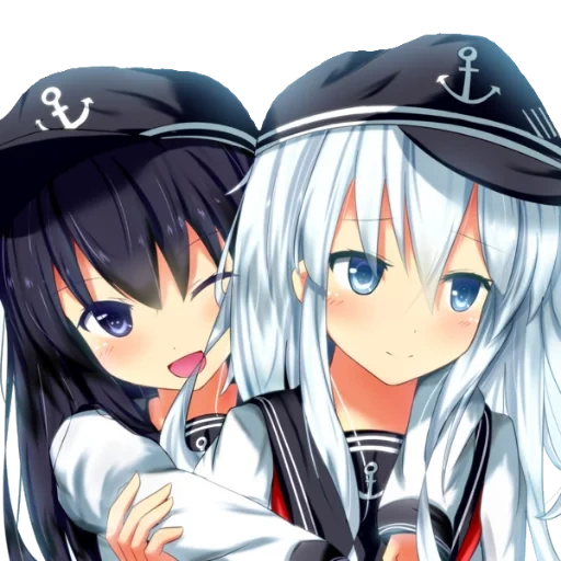 hiki yuri, hibi mu kantai, giorni hiki kantai, anime hibie akatsuka