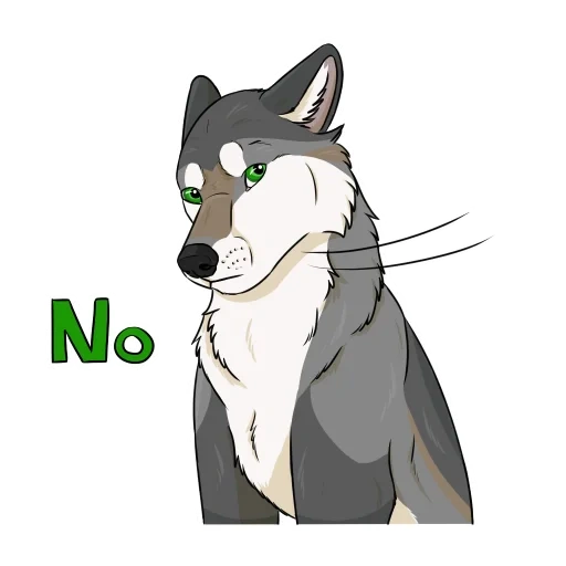 lobo de dibujos animados, arytv volkov fa, dibujos animados, ilustrador de lobo, lobos de anime balto