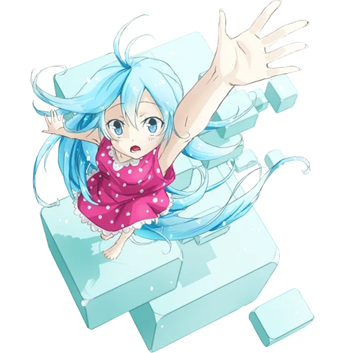 anime, anime art, miku hatsune, hatsun miku is cute, denpa onna to seishun otoko