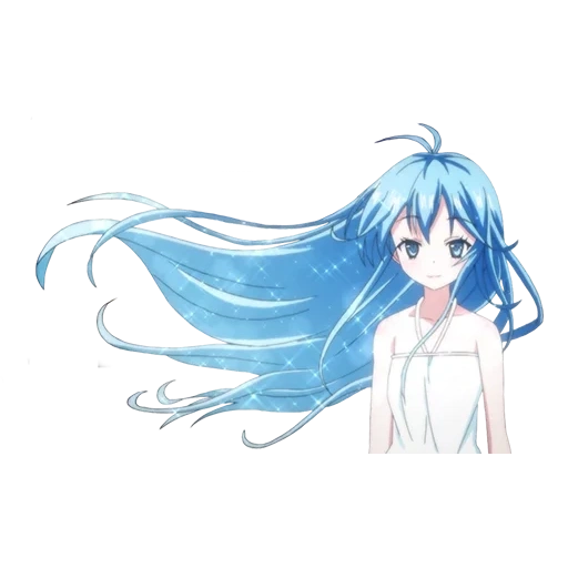 erio towa, anime bleu, anime sans fond, l'interushka est le bleu blanc, denpa onna à seishun otoko 4