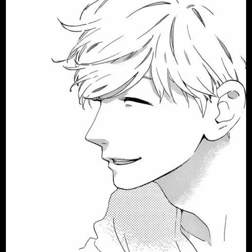 mamura, mamura daiki, manga boy, disegni anime, profilo del ragazzo anime