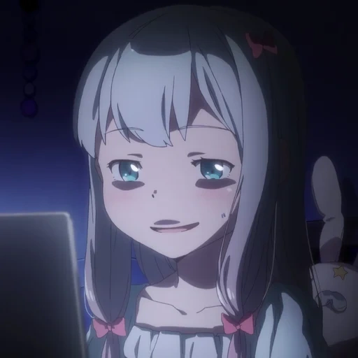 sagiri, shimoneta anime, anime charaktere, eromanga sensei anime