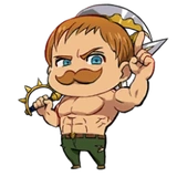 Escanor stickers pack