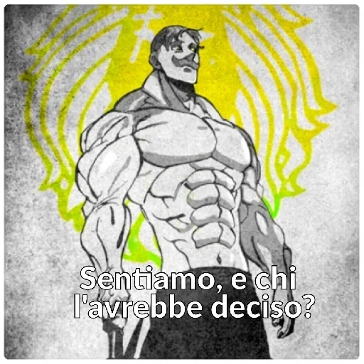 jack hanma, jack hanma growth, escanor bodybuilder, jack hanma hammer growth, escanor seven mortal sins