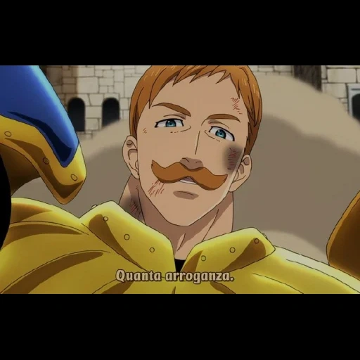 escanor, escanor gold, anime di eschano, anime sette peccati capitali, i sette peccati capitali di escanore contro estaros