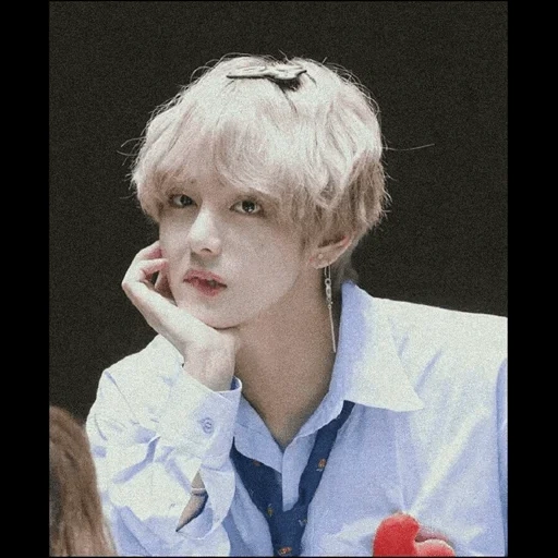 taehyung, kim ta hyun, taehyung bts, taehen blond, bt21 kim taehen