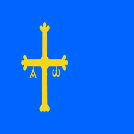 bendera, bendera biru, flag asturias, bendera spanyol, bendera kerajaan asturias