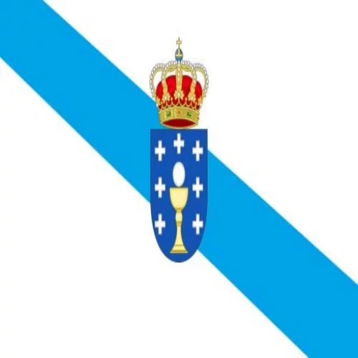 drapeau galicien, symbole galicien, drapeau espagnol, drapeau oriental, drapeau alternatif de galice