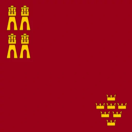 bendera nasional, bendera lama, bendera spanyol, bendera wilayah murcia, bendera regional murcia