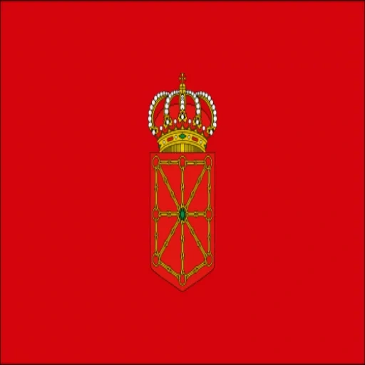 flag navarra, bandeira espanhola, bandeira oriental, bandeiras do estado, a bandeira do reino de navarra