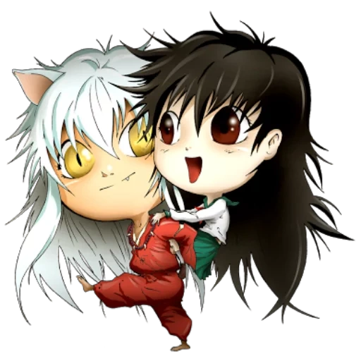 le piume, higurashi kagome, anime dog inuyasha chibi, cane nel cuore della notte calmo chibi, anime arukard victoria