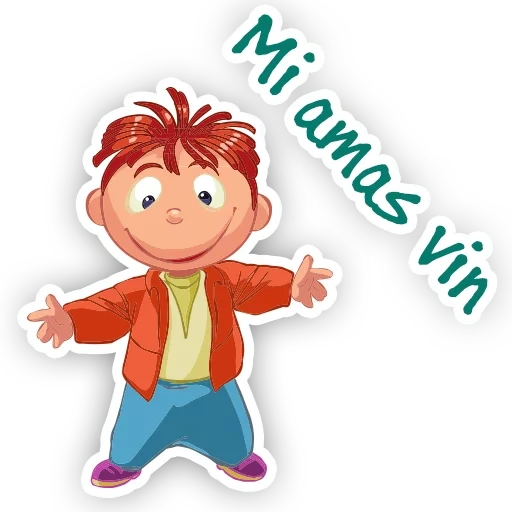 chico, clipart boy, chico de personaje, chico de dibujos animados, el niño es dibujos animados