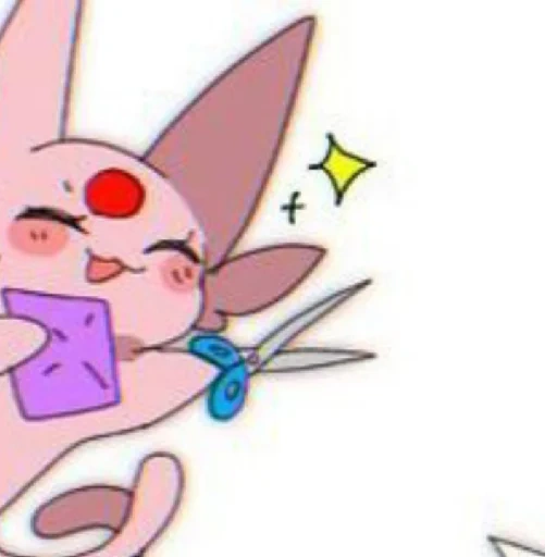 animação, pokemon, pokemon é fofo, pokemon sylveon, magic baby chibi espeon