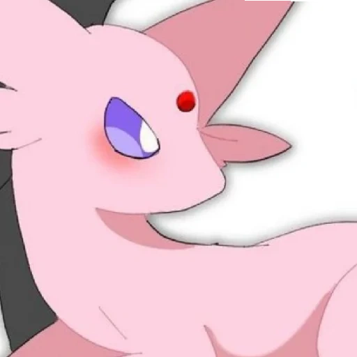 pokemon, pokemon is cute, pink pokemon, pink pokemon, evolution of pokemon espeon