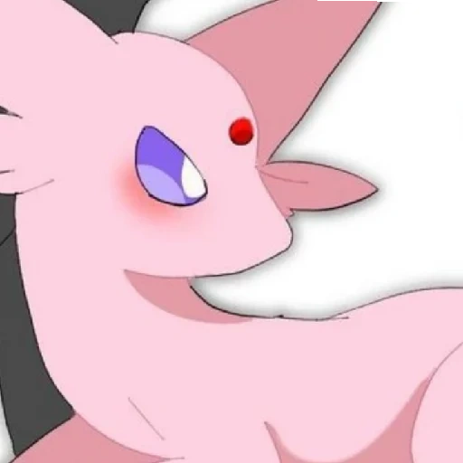 pokemon, pokemon mignon, pokémon rose, pokémon rose, pokemon espeon evolution