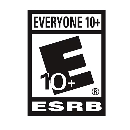 esrb everyone, esrb everyone 10, everyone logo rating, entertainment software rating board, everyone content rated by esrb games