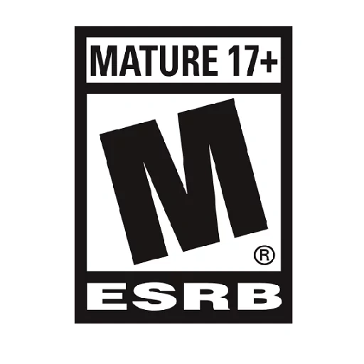 esrb 17, classe m, simbolo esrb, 17 limiti di età, board di rating di software di entertainment