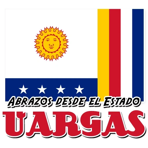 la ragazza, venezuela, bandiere nazionali, bandiere degli stati, le bandiere nazionali degli stati venezuelani