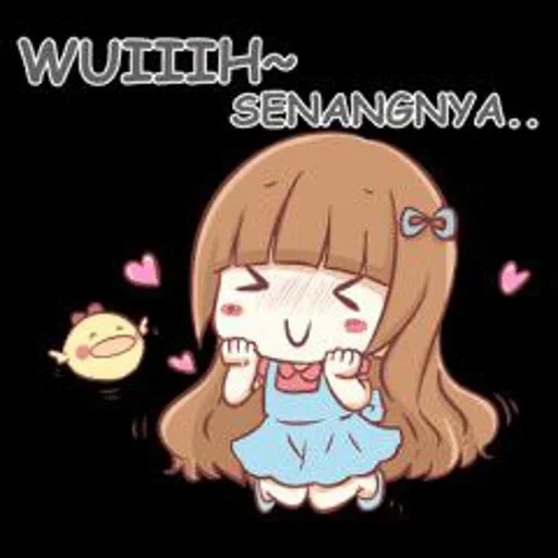 chibi, anime, seni anime, gadis anime