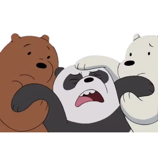 bare bears, we bare bears, вся правда о медведях, мики чан вся правда о медведях, том панда вся правда о медведях