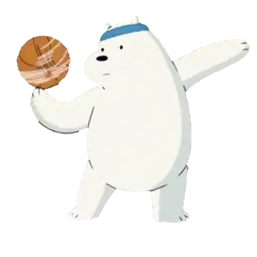 айс беар, icebear lizf, белый медведь, медведь персонаж, we bare bears ice bear