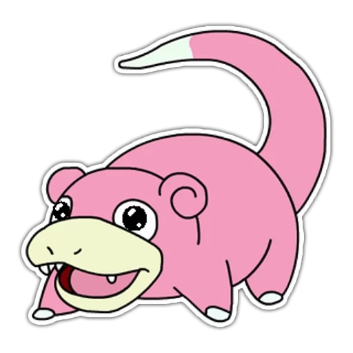 slopter, die neigung des blitzes, pokemon abfallend, pink pokemon slopics