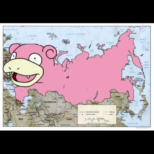 карта, слоупок, слоупок мемы, слоупок эволюция, смешная карта россии