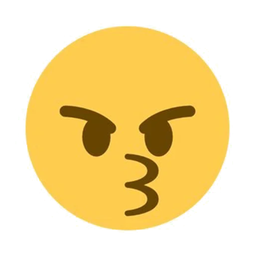 emoji, angry emoji, emoji marah, ekspresi wajah, emoji
