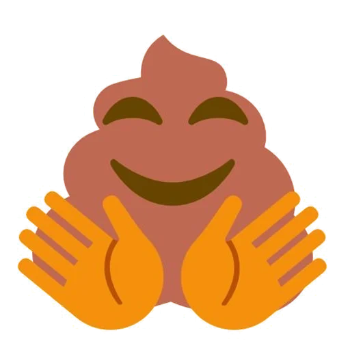 smiley con palmas, felix pensando en la discordia emoji