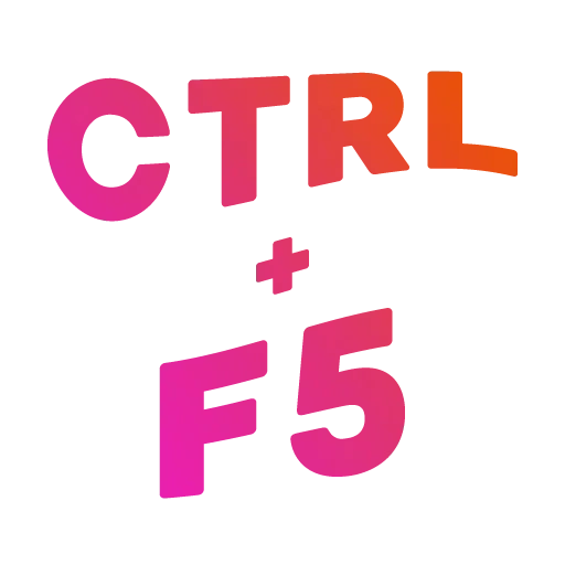 control, ctrl c, ctrl s, ctrl f5, f logo