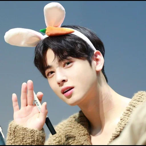 cha eun woo, bts jungkook, aktor korea, peach xuan jin, audisi idol