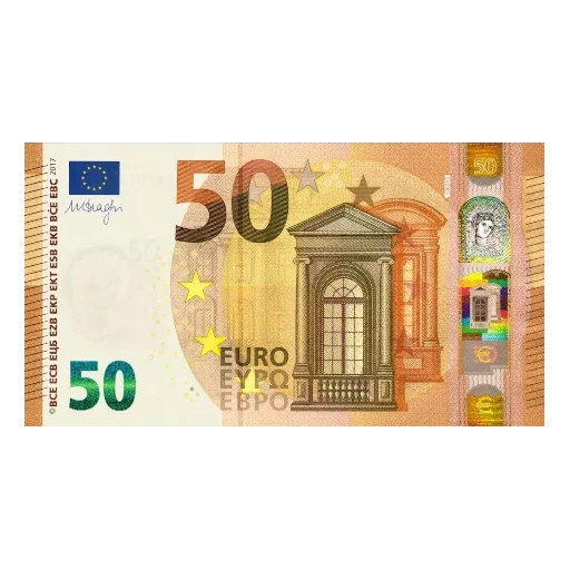 50 euros, factures en euros, banknotes euro, billets de banque 50 euros, les billets d'euro allemagne