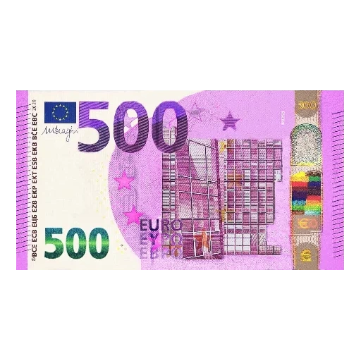 i soldi, da eur 500, banconota da 500 euro, 500 dipinto, immagini da 500