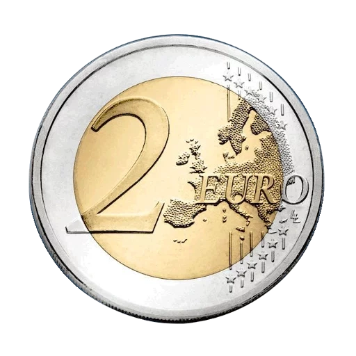 2 евро, монета, 2 евро австрия, 2 евро франция 2014, 2 евро люксембурга 2015 г 125-летие династии