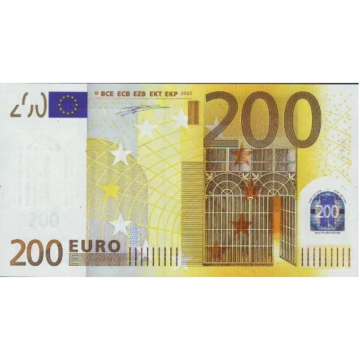 l'euro, 200 eur, da eur 200, banconota da 200 euro, immagine 200