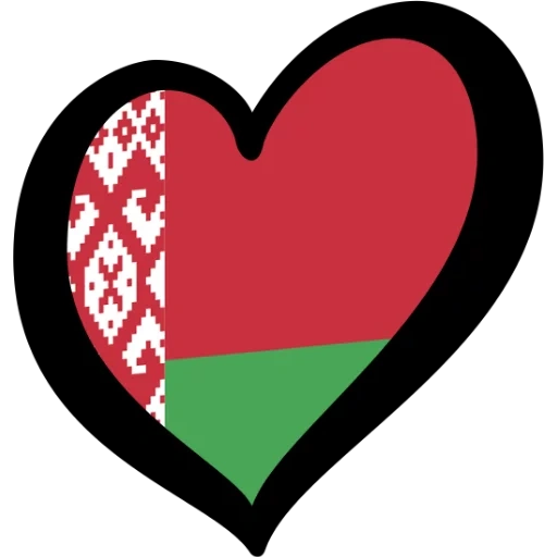 eurovision, беларусь сердце, беларусь сердечко, флаг белоруссии сердце