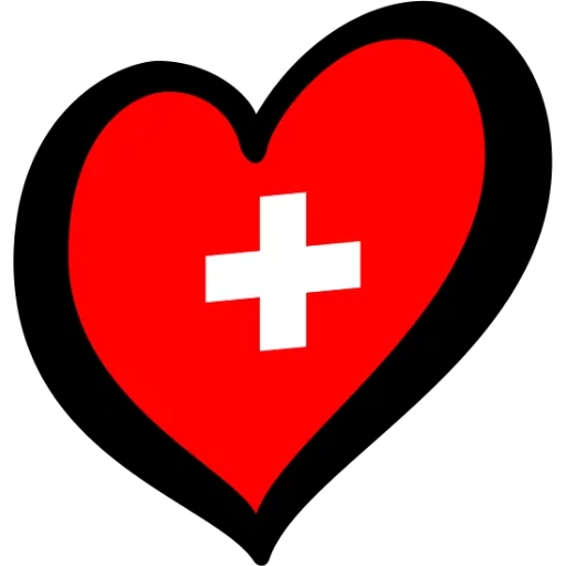 сердце, символ сердца, сердце швейцарии, флаг швейцария сердце, евровидение швейцария флаг сердечко