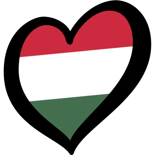 флаг сердечком, венгрия сердечко, венгрия флаг сердце, палестина флаг сердце, венгрия сердце флаг евровидение