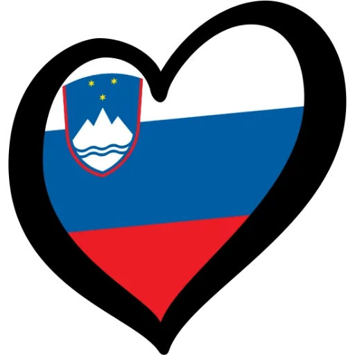 eurovision, сердечко россия, сердце флаг россии, флаг словения евровидение