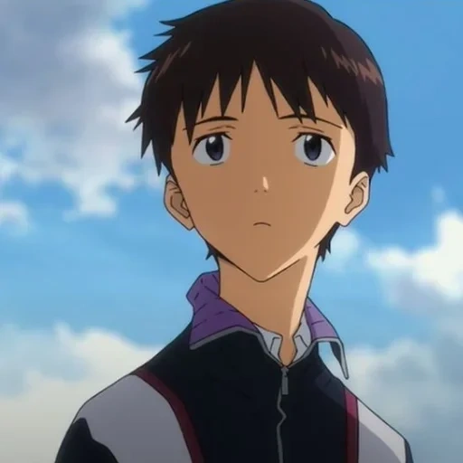 anime, shinji, shinji ikari, karakter anime, injil 3.0 1.0 berakhir