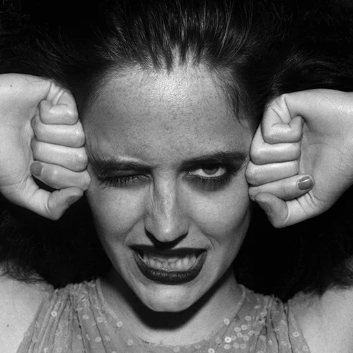 respirare, donna, entra, giovane donna, eva green