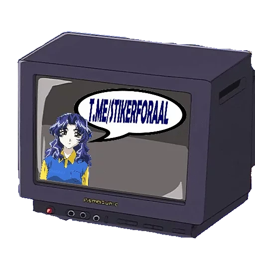 television, we look at tv, the sweets of the anime, fake screenshot anime, experiments lane pixel art