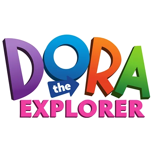 dora, dora logo, schule 7 zwerge logo, dora der explorer logo, dora explorer logo