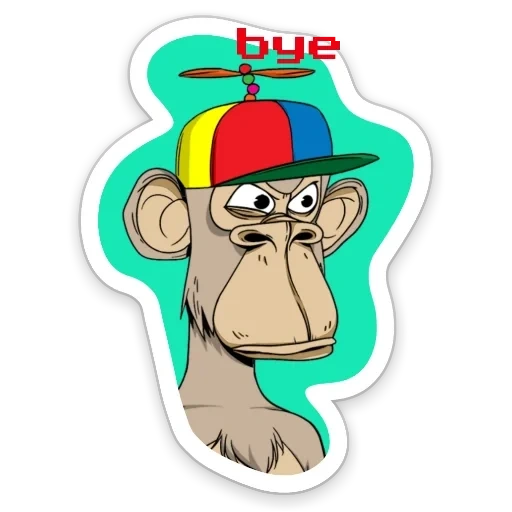 человек, big thing, nft обезьянка, bored ape yacht, bored ape yacht club футболка