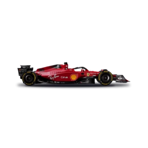 ferrari, ferrari f, ferrari f1-75, fórmula 1 ferrari, vista lateral bolid f1