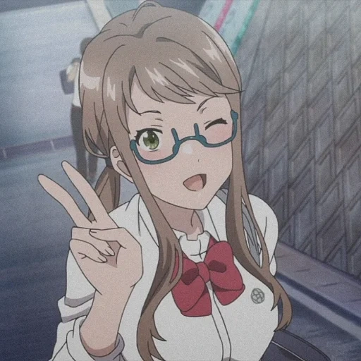 anime, rio futaba, anime girl, personaggio di anime, rio futaba