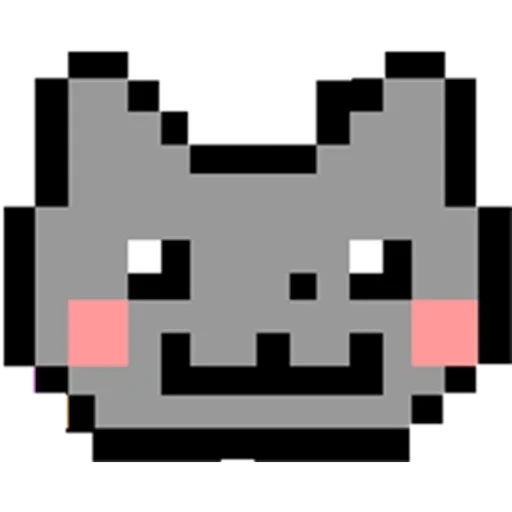 gatto dell'anno, nyan cat, gatto pixel, pixel art gatto, pixel gattino